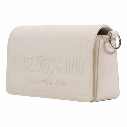 Love Moschino Beige Polyethylene Handbag