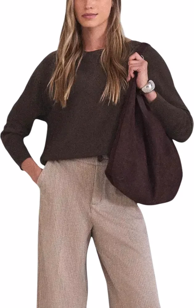 Street One Brown Viscose Sweatshirt