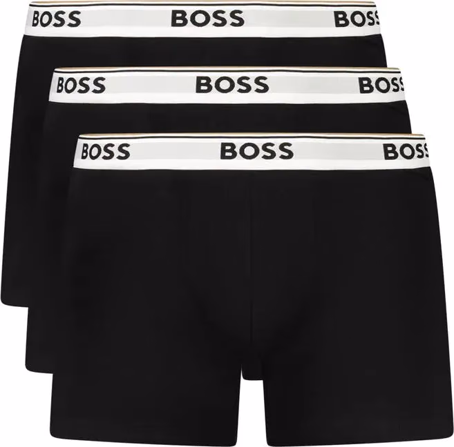 Hugo Boss Black Cotton Men Boxer
