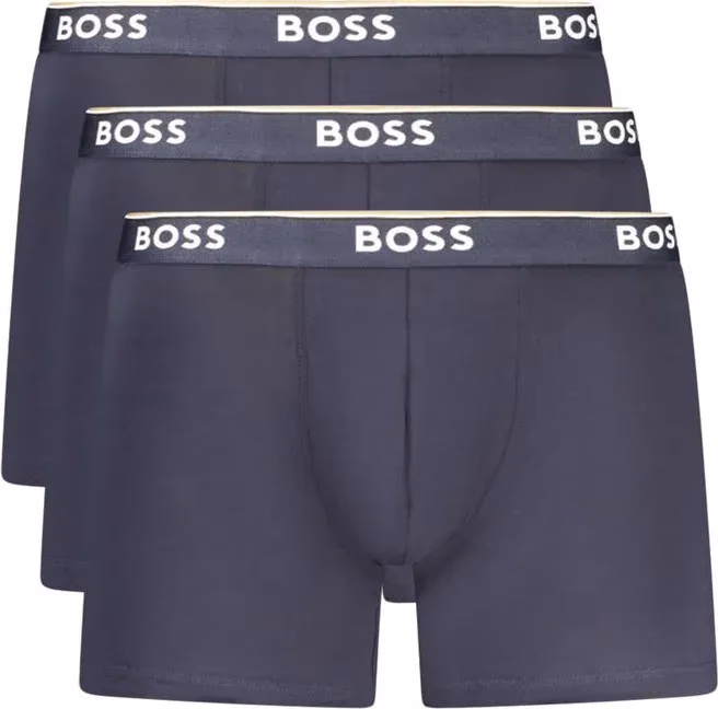 Hugo Boss Blue Cotton Men Boxer Short