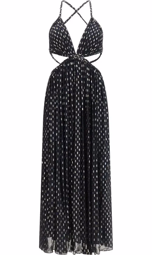 Zimmermann Black Viscose Long Dress