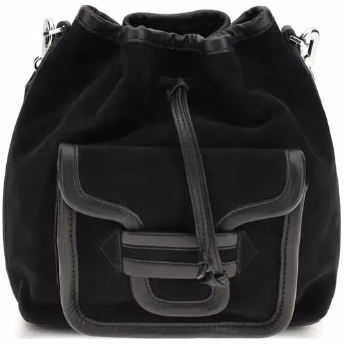 Pierre Hardy Black Calf Leather Bos Taurus Backet Bag