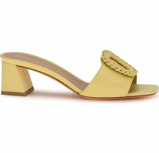 Santoni Bicolor Calf Leather Bos Taurus Sandals