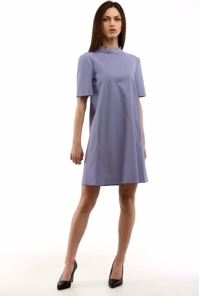 Moschino Purple Polyester Casual Dress