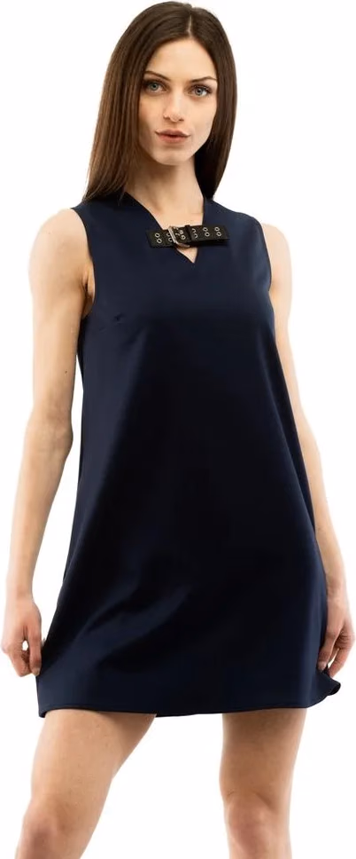 Moschino Blue Polyester Casual Dress