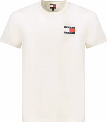 White Cotton Men's T-Shirt