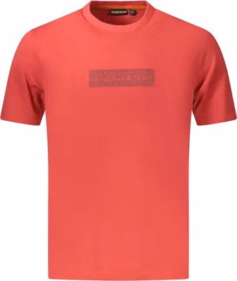 Red Cotton Men's T-Shirt