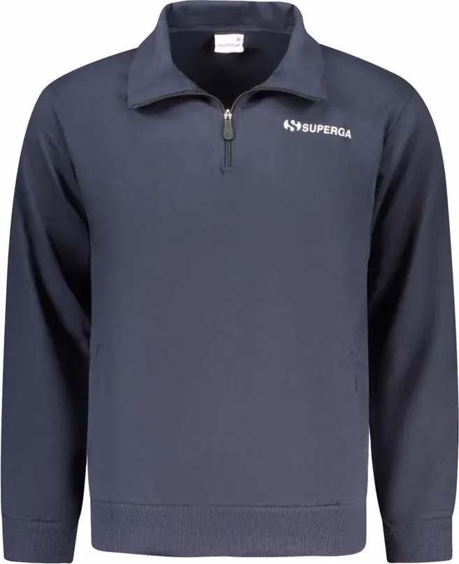 Superga Blue Nylon Men's Jacket