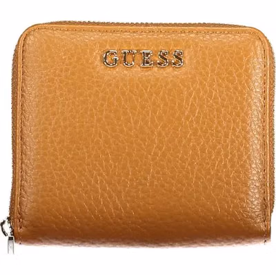 Marrone Poliuretano Female Wallet