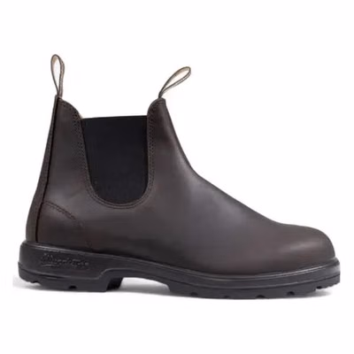 Brown Leather Ankle Boots