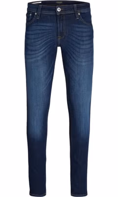 Blue Cotton Skinny Jeans