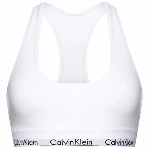 Calvin Klein Underwear White Cotton Bra