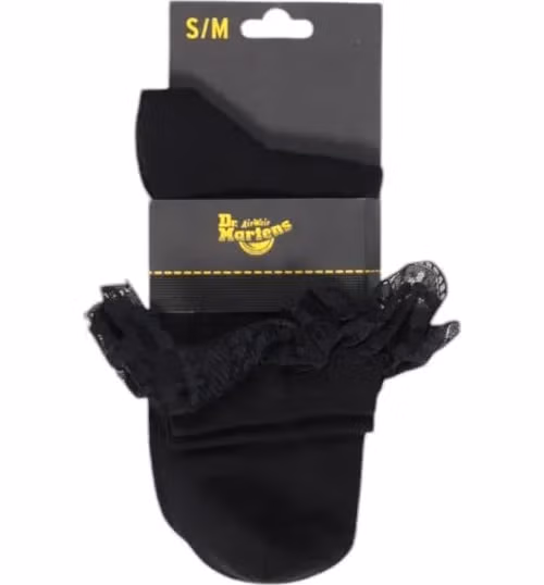 Dr. Martens Black Polyester Socks