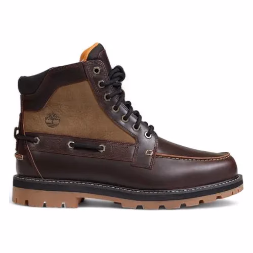 Timberland Brown Bio Based Fabric Lace-Up Boots