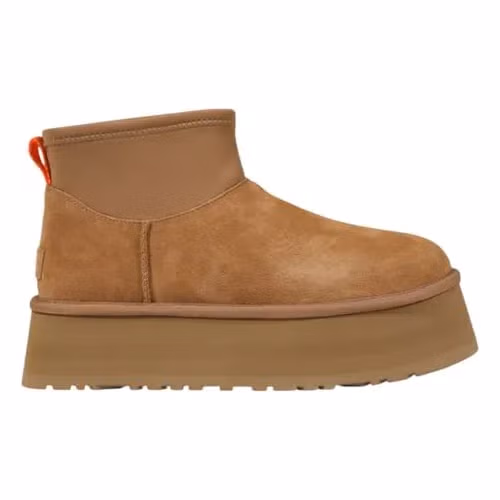 UGG Beige Suede Leather Ankle Boots