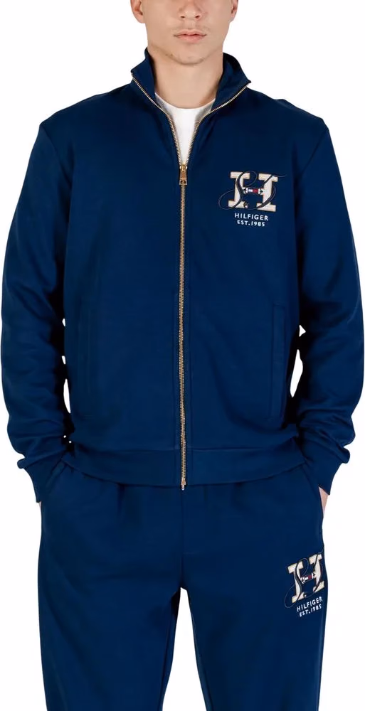 Tommy Hilfiger Blue Recycled Cotton Sweatshirt