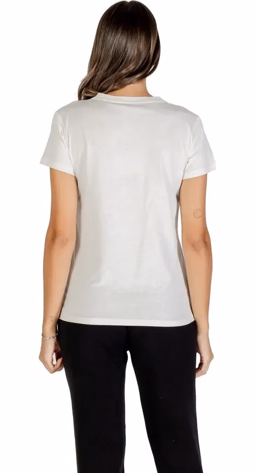 Liu Jo White Cotton T-Shirt