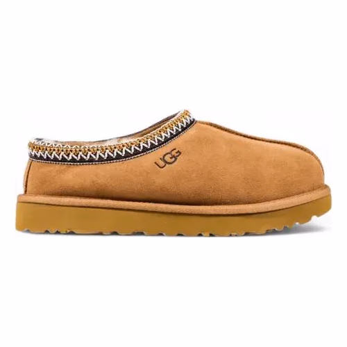 UGG Beige Leather Ankle Boots