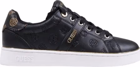 Guess Black Polyethylene Low Top Sneakers