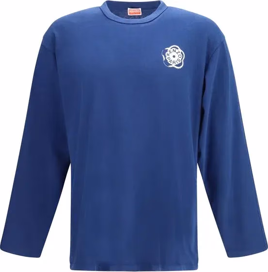 Kenzo Blue Cotton Sportswear