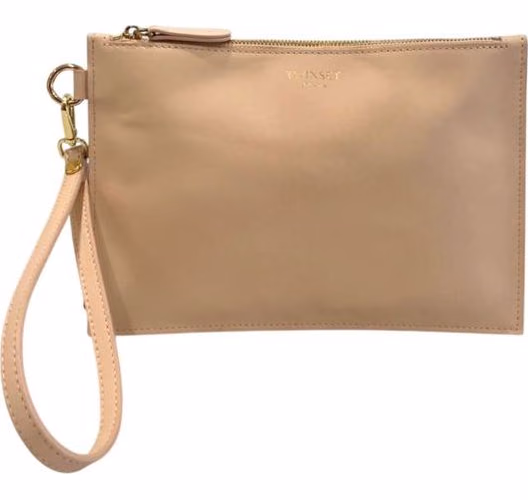 Twinset Pink Polyurethane Women Clutch