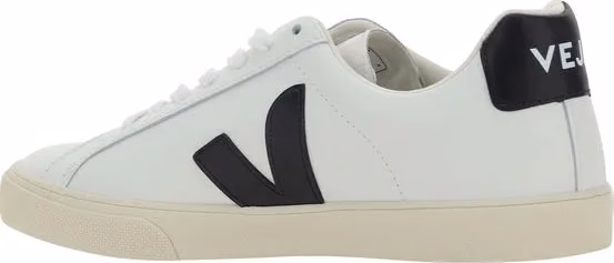 Veja White Calf Leather Bos Taurus Sneakers