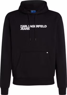 Black Cotton Hoodie