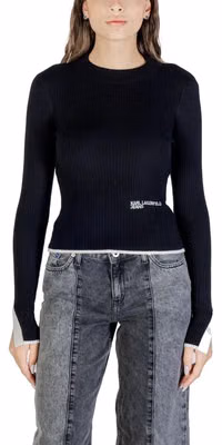 Black Viscose Sweatshirt