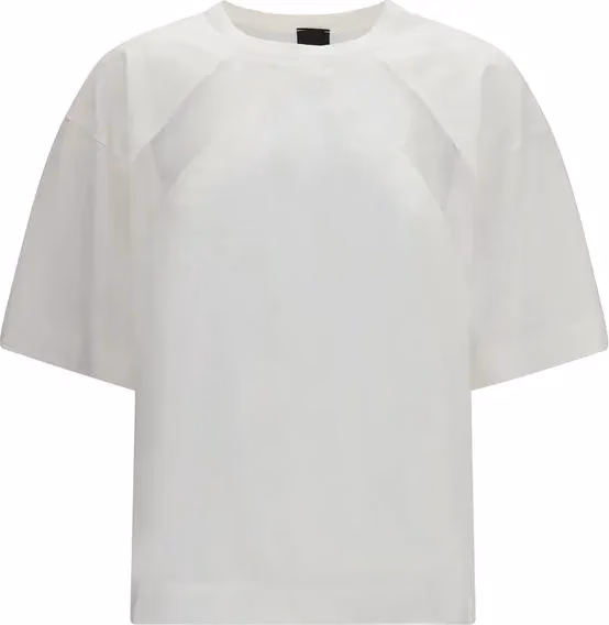PINKO White Cotton T-Shirt
