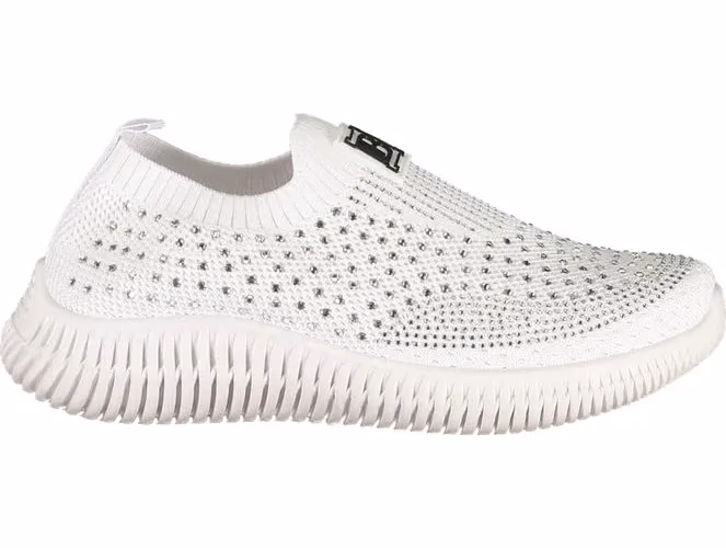 Laura Biagiotti White Polyester Women Sneaker