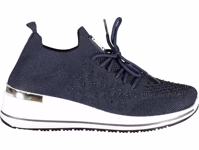 Laura Biagiotti Blue Polyester Women Sneaker