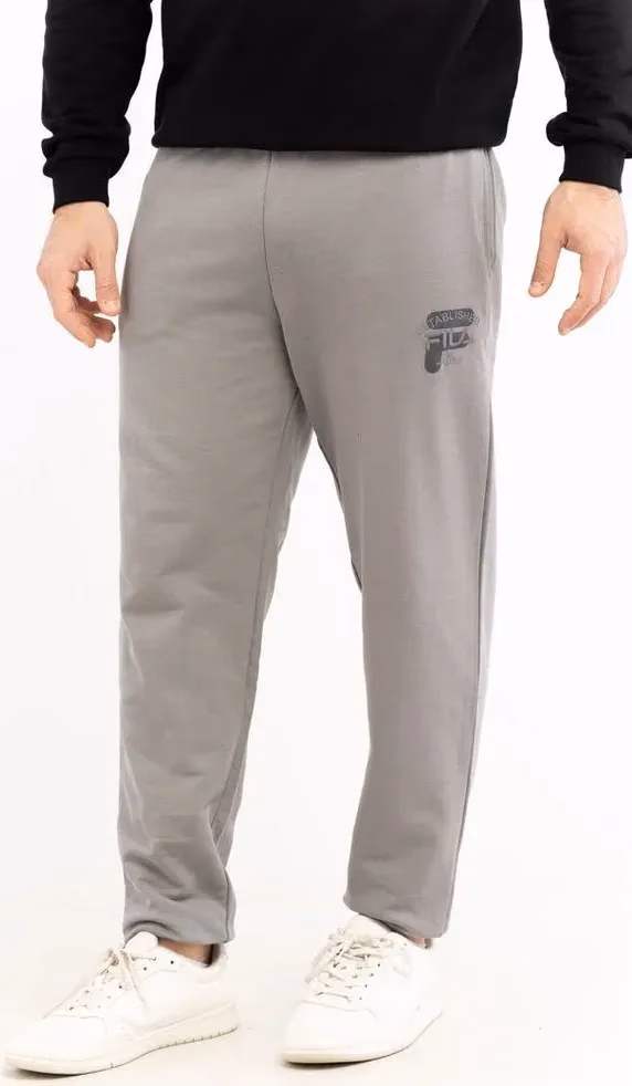 Fila Blue Cotton Joggers (Workout Pants)