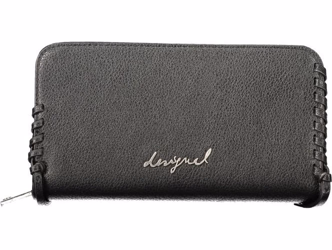 Desigual Black Polyurethane Women Wallet