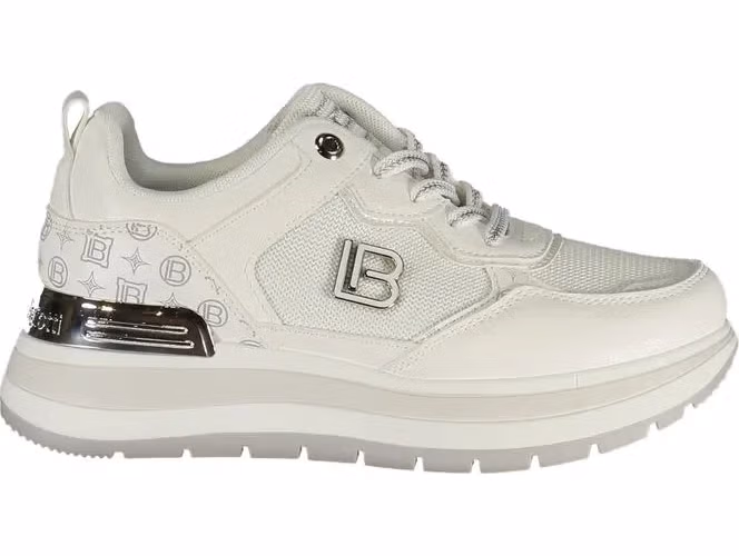 Laura Biagiotti Bianco Poliuretano Women Sneaker
