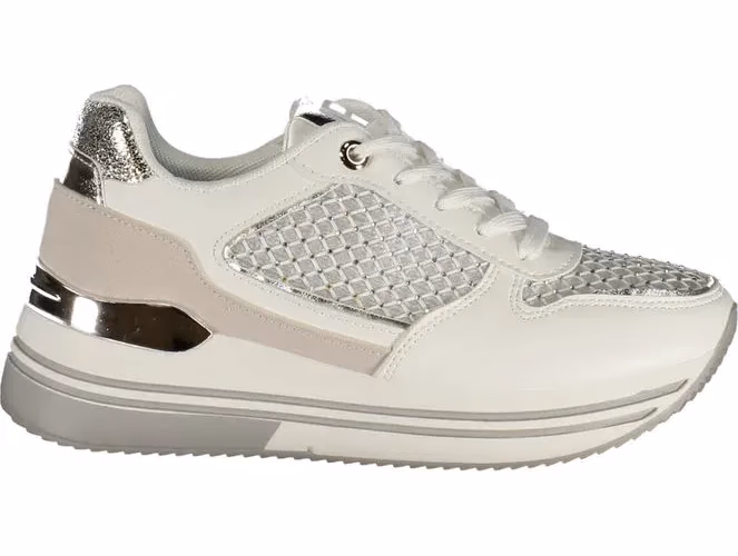 Laura Biagiotti Bianco Polyurethane Women Sneaker