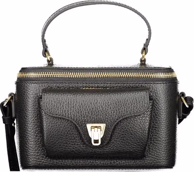 Black Leather Women Handbag