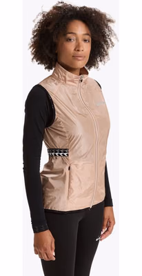 Pink Polyamide Waistcoat