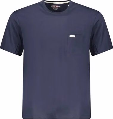 Blue Organic Cotton Men T-Shirt
