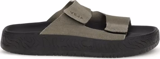 Veja Bicolor Calf Leather Bos Taurus Flat Sandals