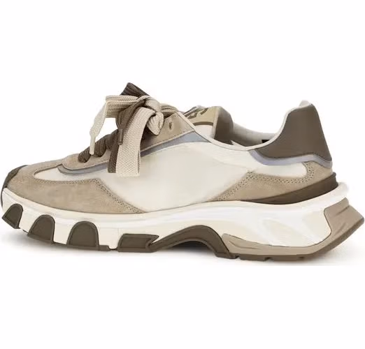 Dolce & Gabbana Multicolor Calf Leather Bos Taurus Athletic Sneakers