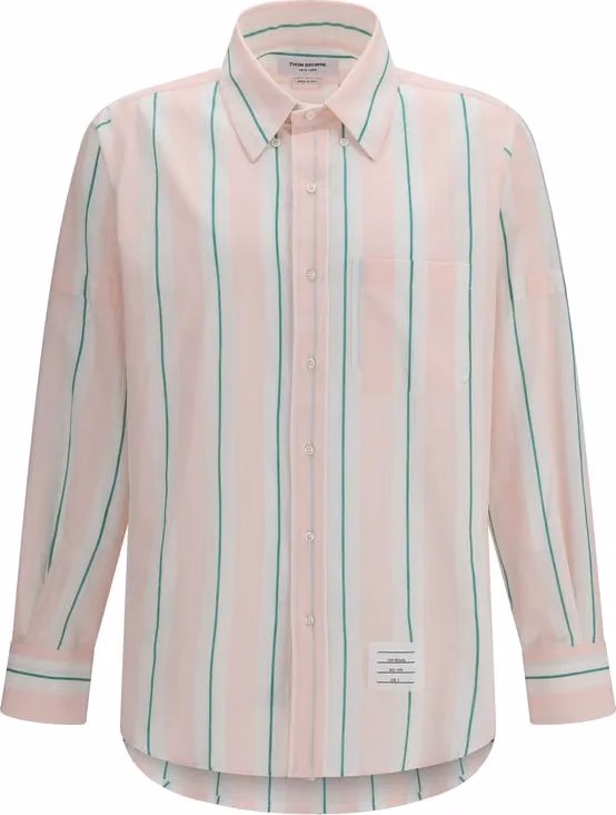 Thom Browne Multicolor Cotton Pattern Shirt