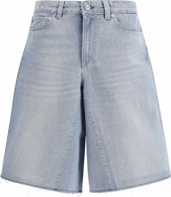 Our Legacy Blue Cotton Bermuda Shorts