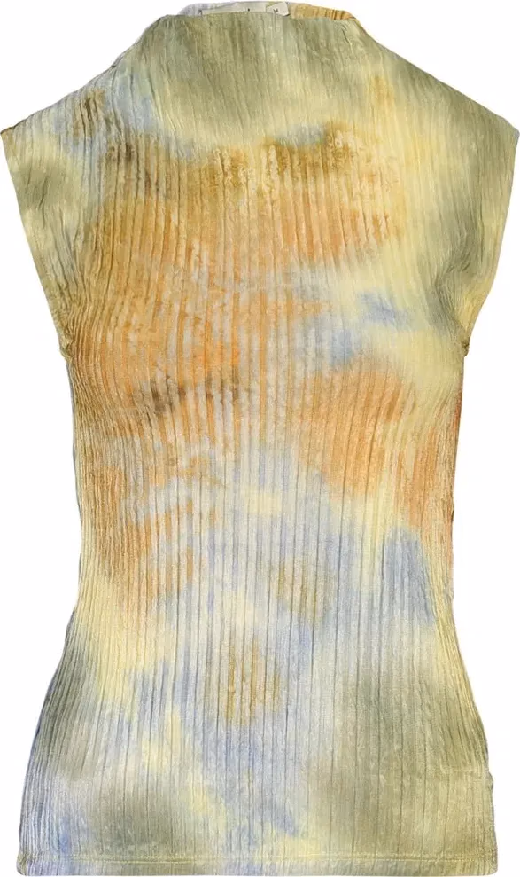 Desigual Giallo Polyester Women Tank Top