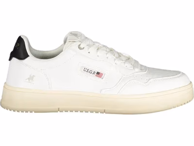 Bianco Polyurethane Men Sneaker