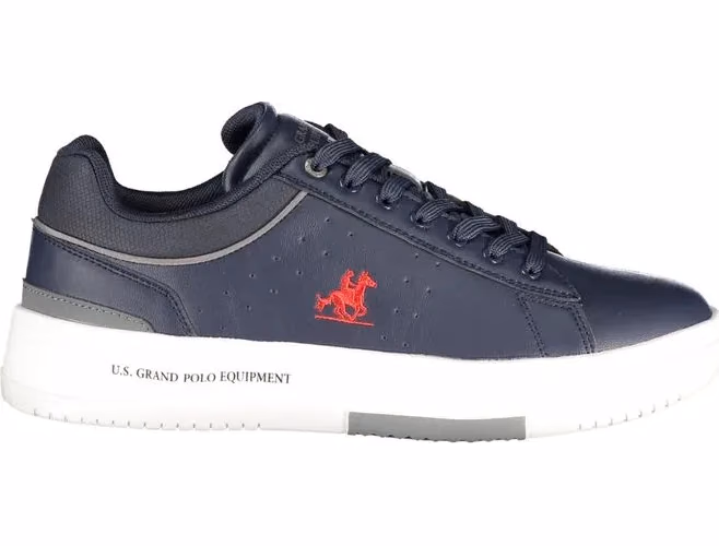 U.S. Grand Polo Blue Polyurethane Men Sneaker