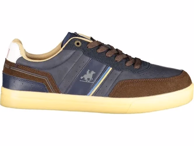 U.S. Grand Polo Blue Polyurethane Men Sneaker