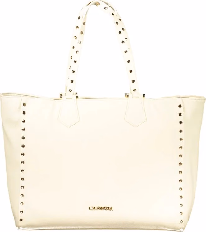 Cafenoir Beige Polyurethane Women's Shoulder Bag