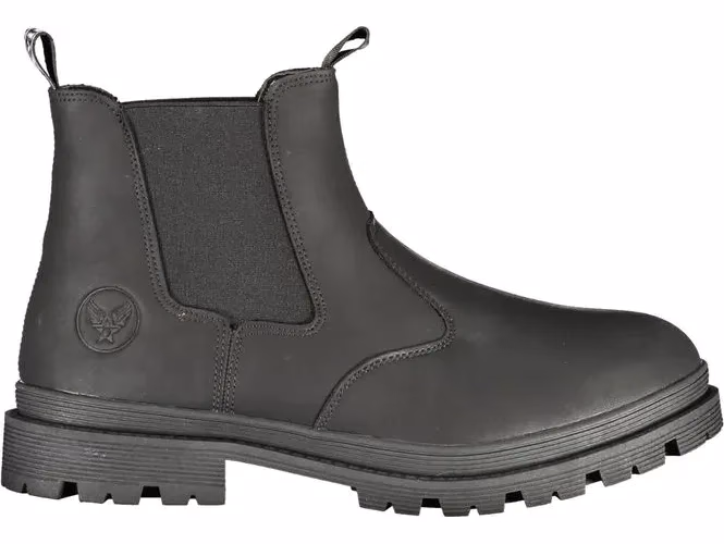 Avirex Nero Polyurethane Men's Ankle Boot