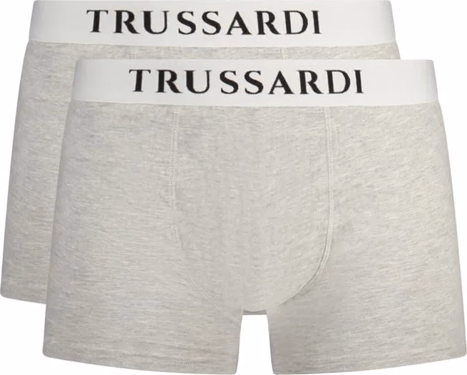 Trussardi "Gray Cotton Men's Boxer Short"