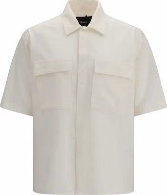 Beige Polyester Shortsleeve Shirt